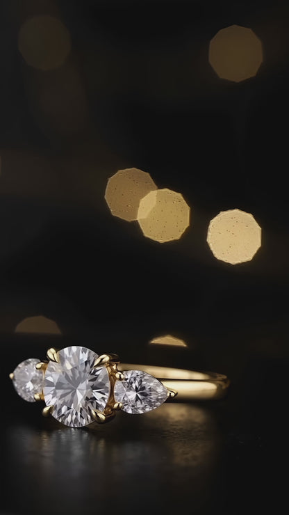 Celestial Comet Ring