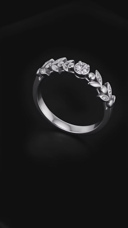 Anillo con escudo real