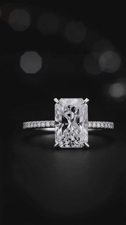 Glimmering Galaxy Ring