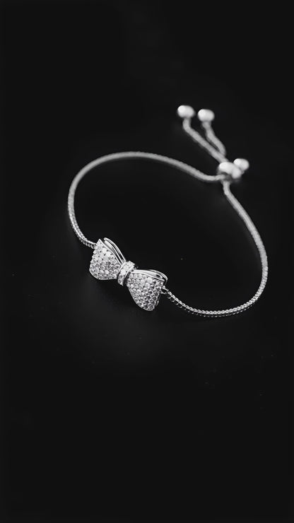 Bowtie Brilliance Bracelet