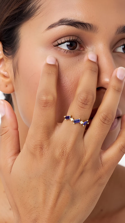 Gyllene Skymning Ring