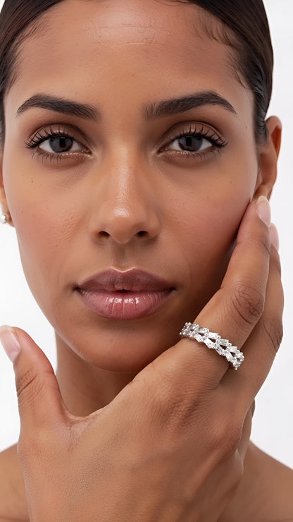 Glittrande Kaskadring