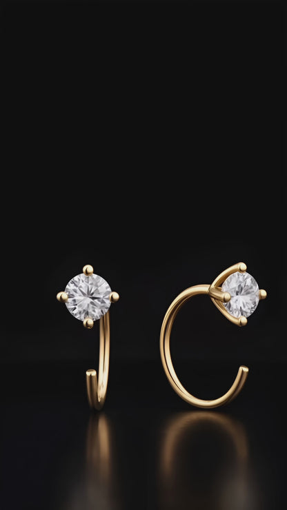 Orbital Star Earrings