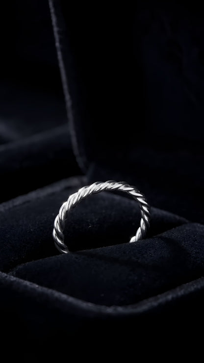 Lunar Loop Ring