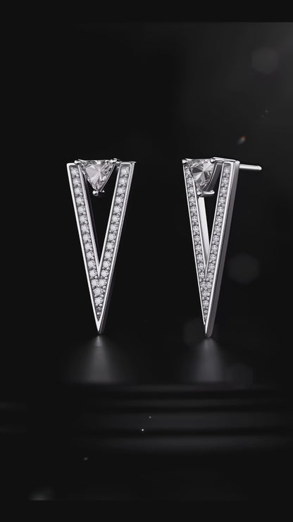 Illusory Iris Earrings