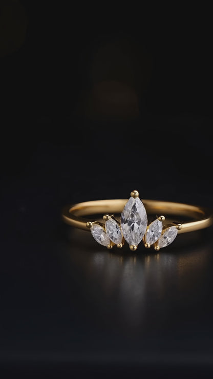 Blomstrande Skönhet Ring