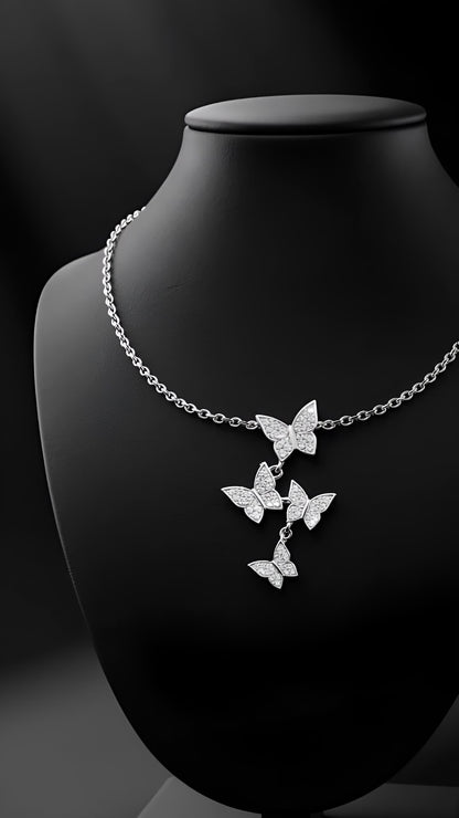Winged Flutter Necklace