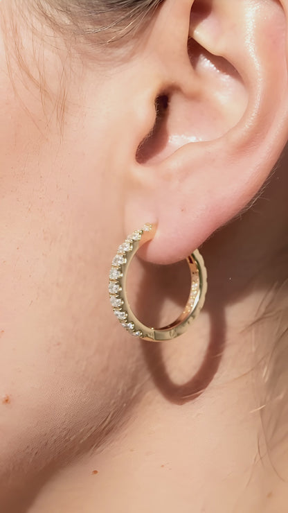 Celestia Crystal Earrings