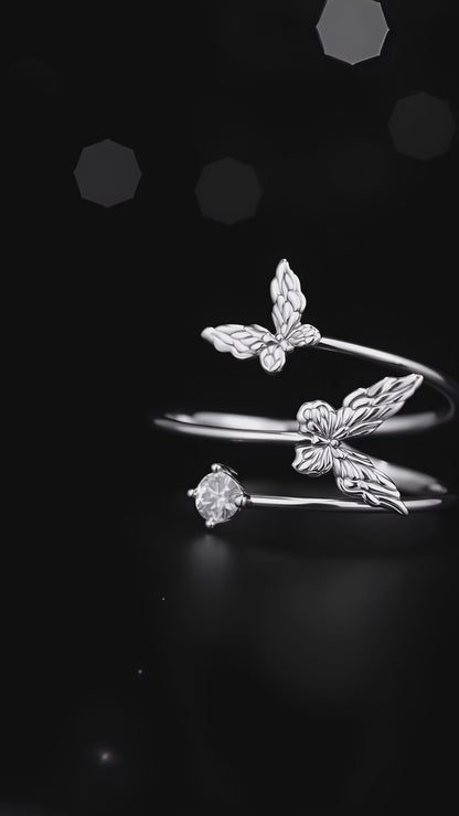 Flatternder Wirbelring