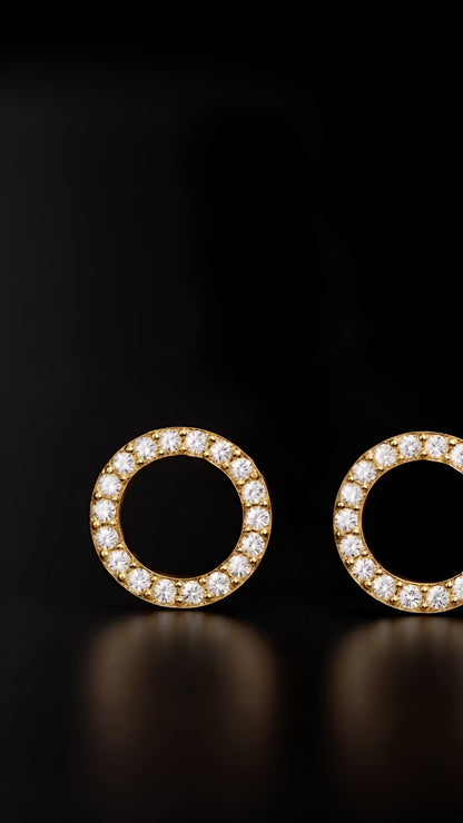 Eternity Hoops Earrings