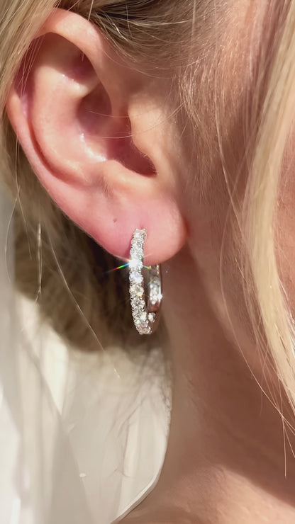 Celestia Crystal Earrings