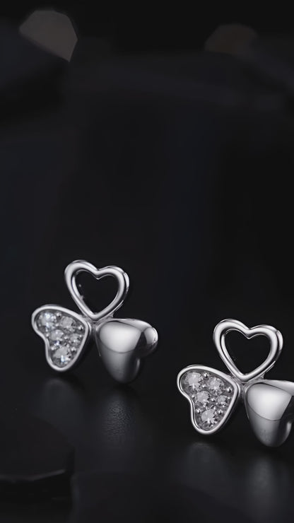 Trinity of Love Earrings