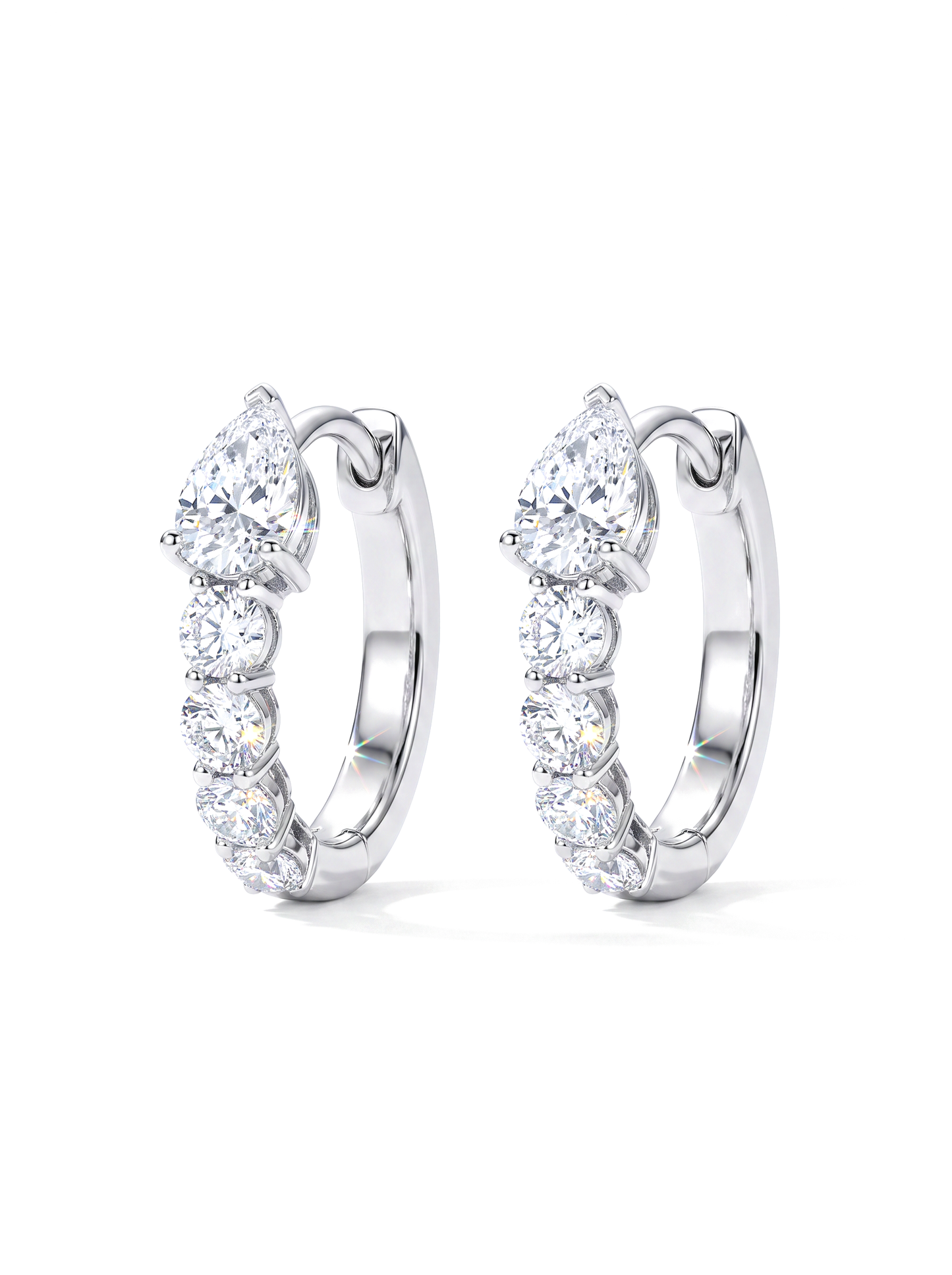 Raindrop Cascade Hoops