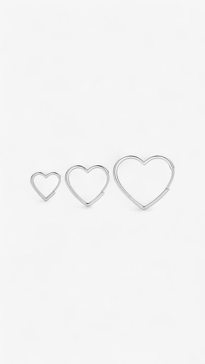 Devotion Heart Earrings