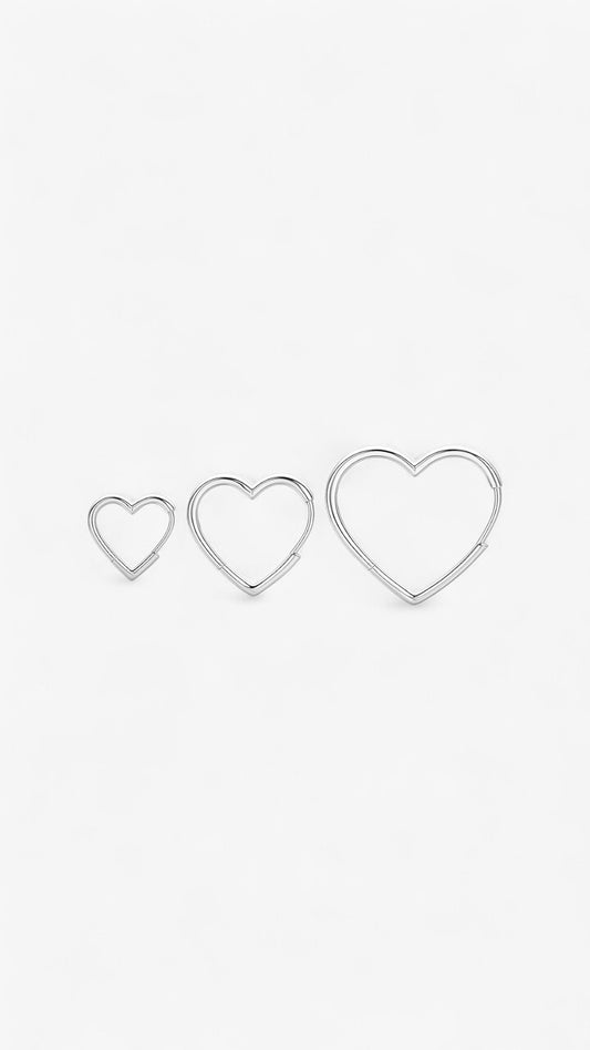 Devotion Heart Earrings