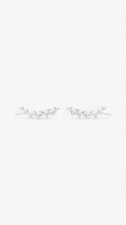 Orecchini Luster Fogliosi