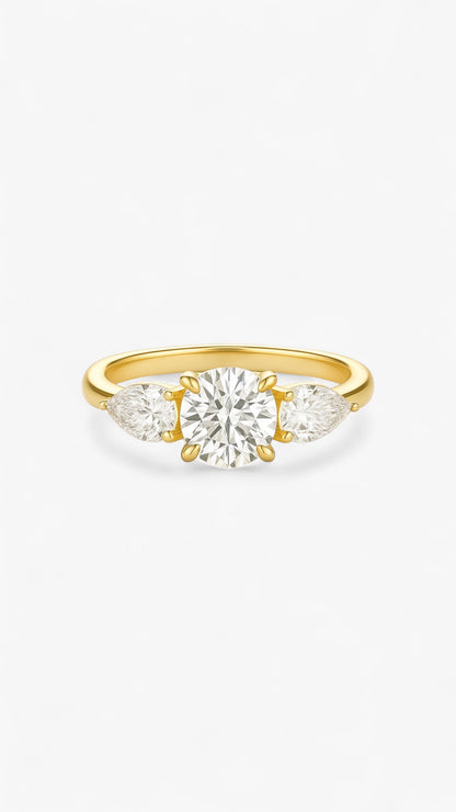 Celestial Comet Ring