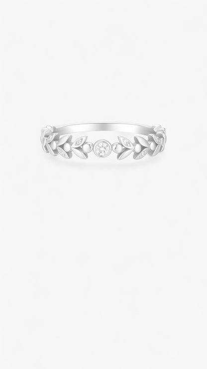 Anillo con escudo real