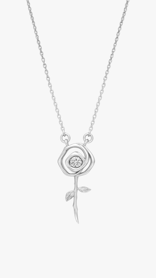Romantic Rosette Necklace