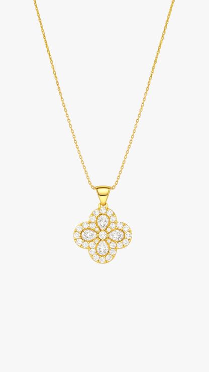 Cosmic Clover Necklace