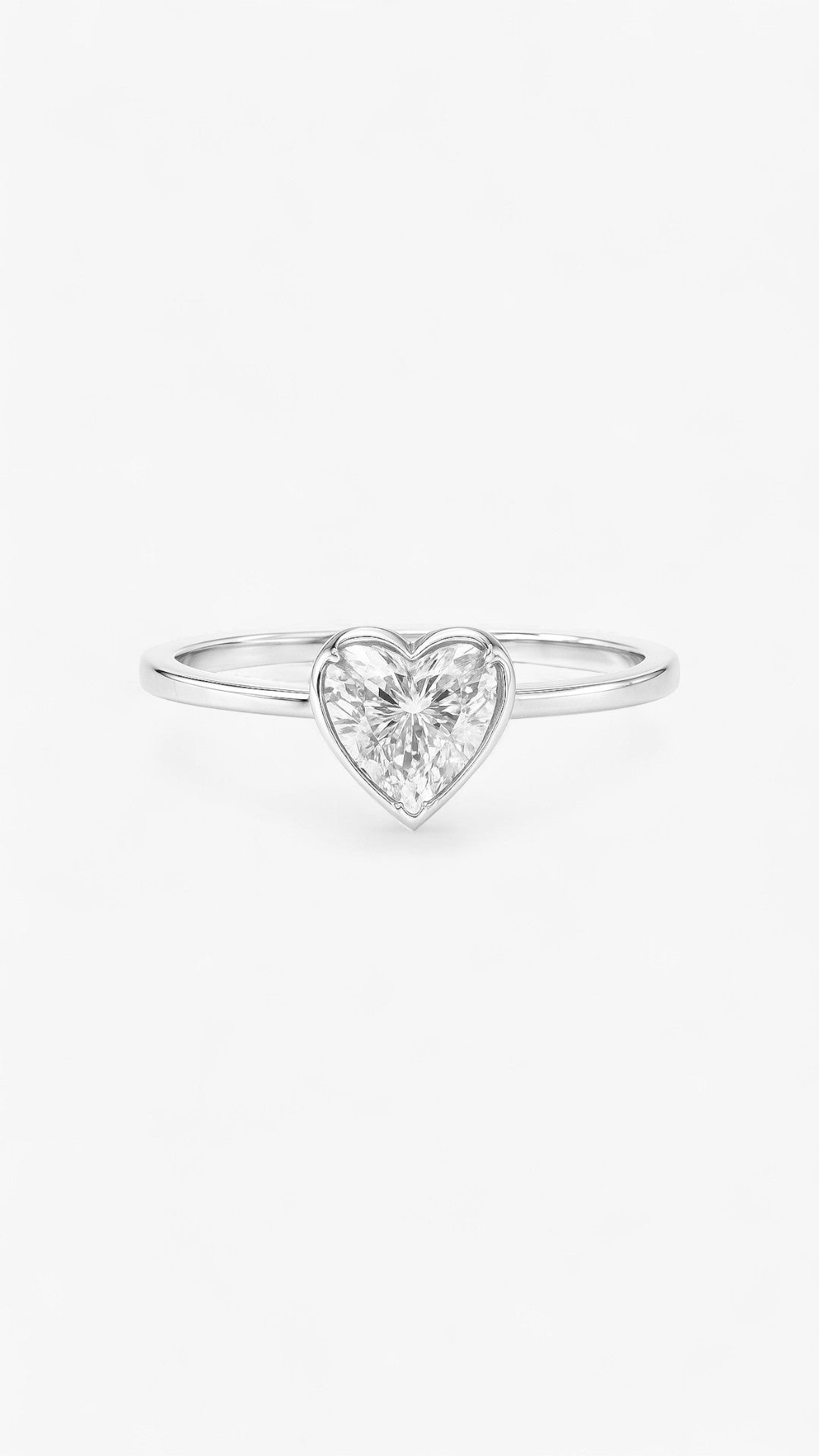 Anillo de corazón etéreo