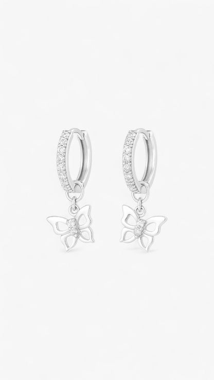 優雅なフライトイヤリング