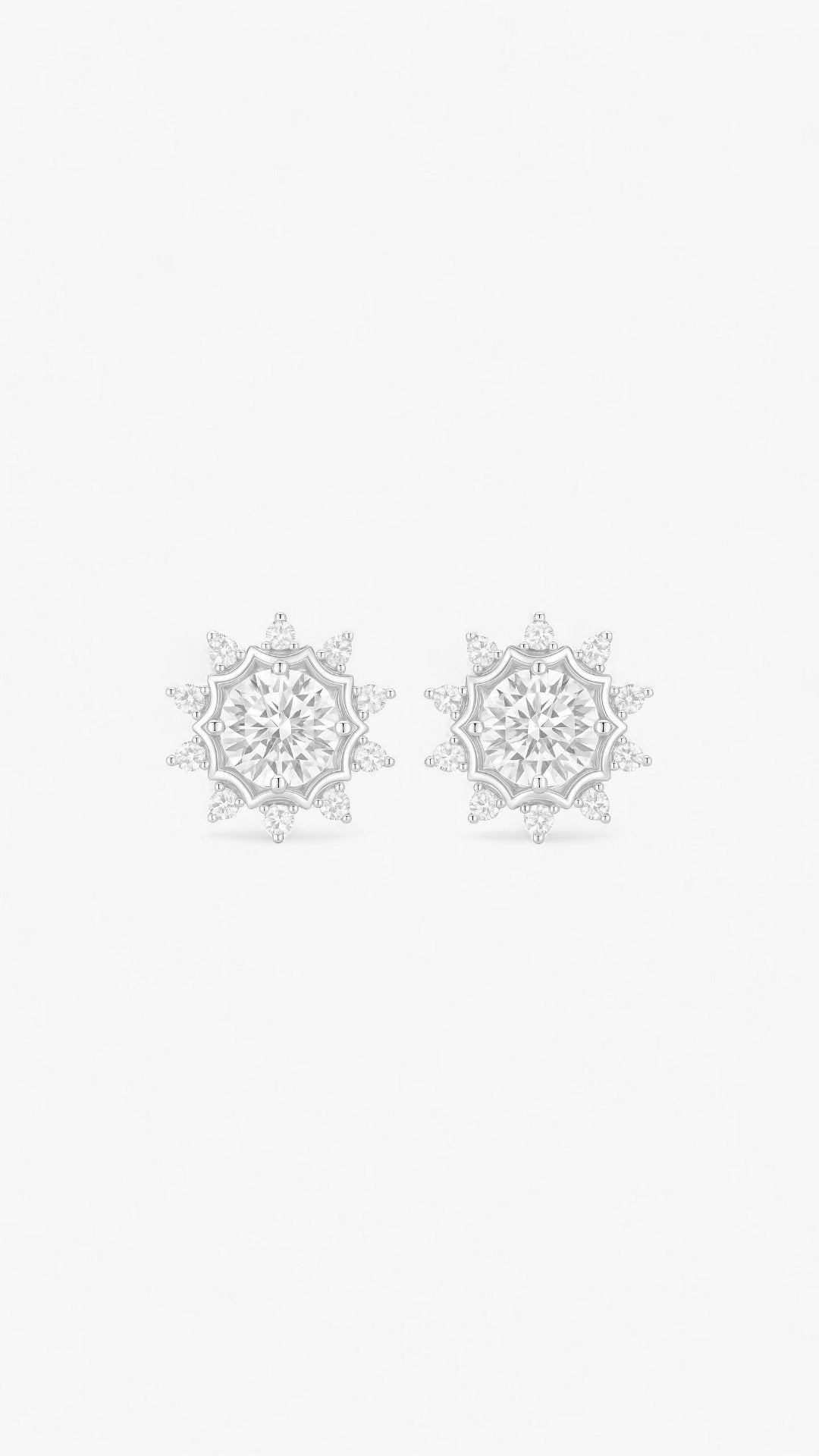 Frosted Elegance Earrings