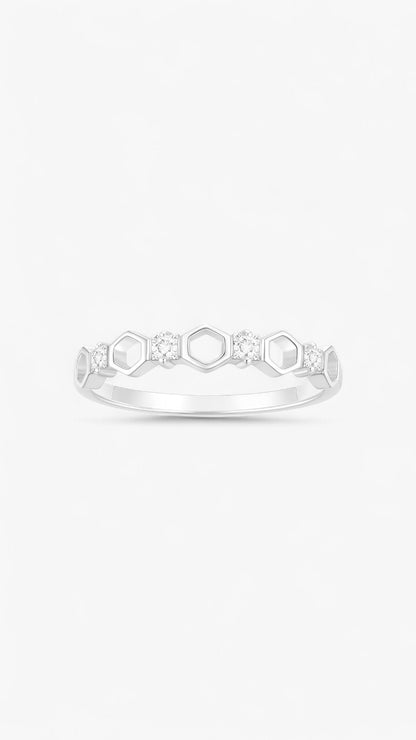 Glittrande prakt ring