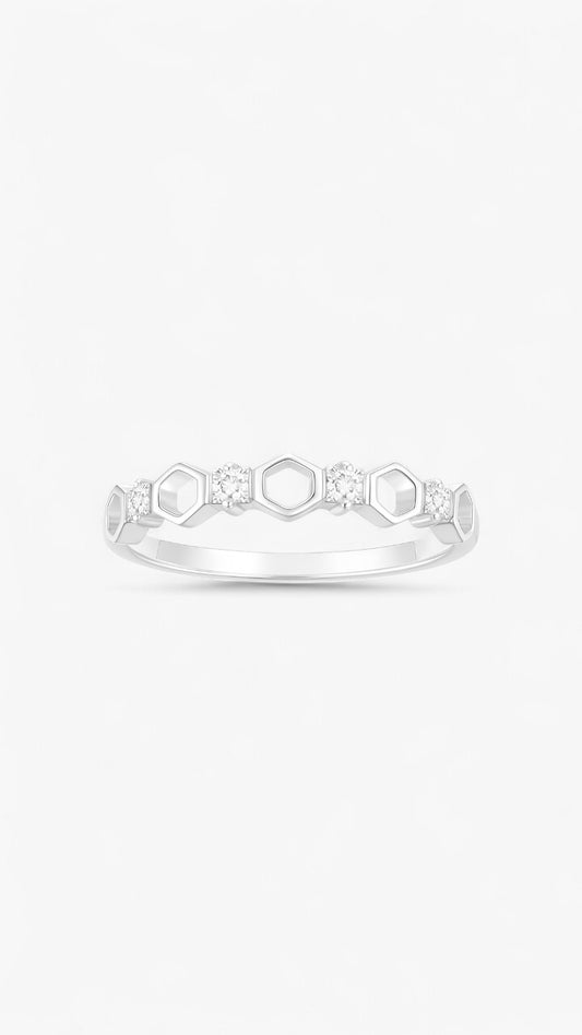 Glittrande prakt ring