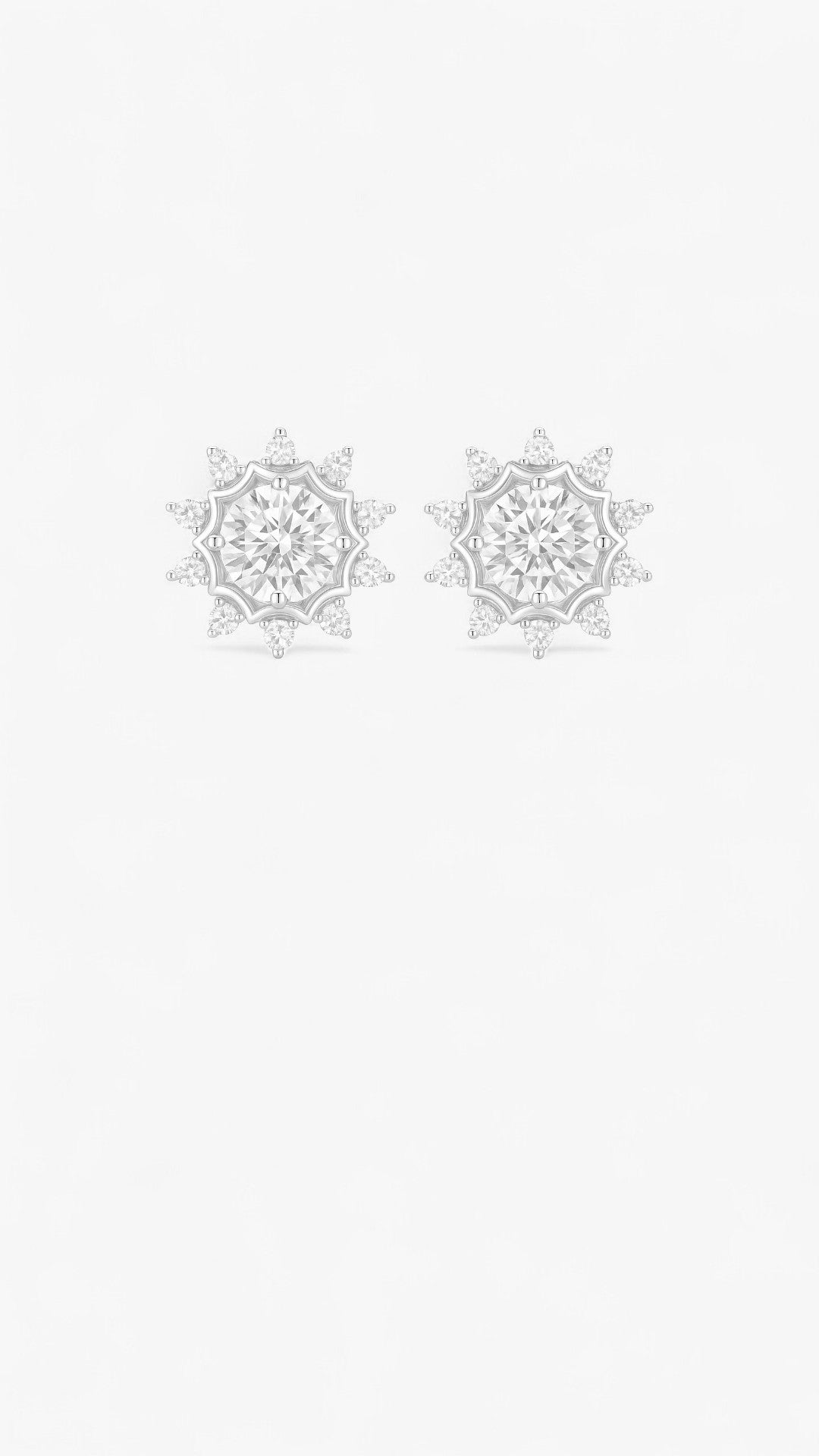 Frosted Elegance Earrings