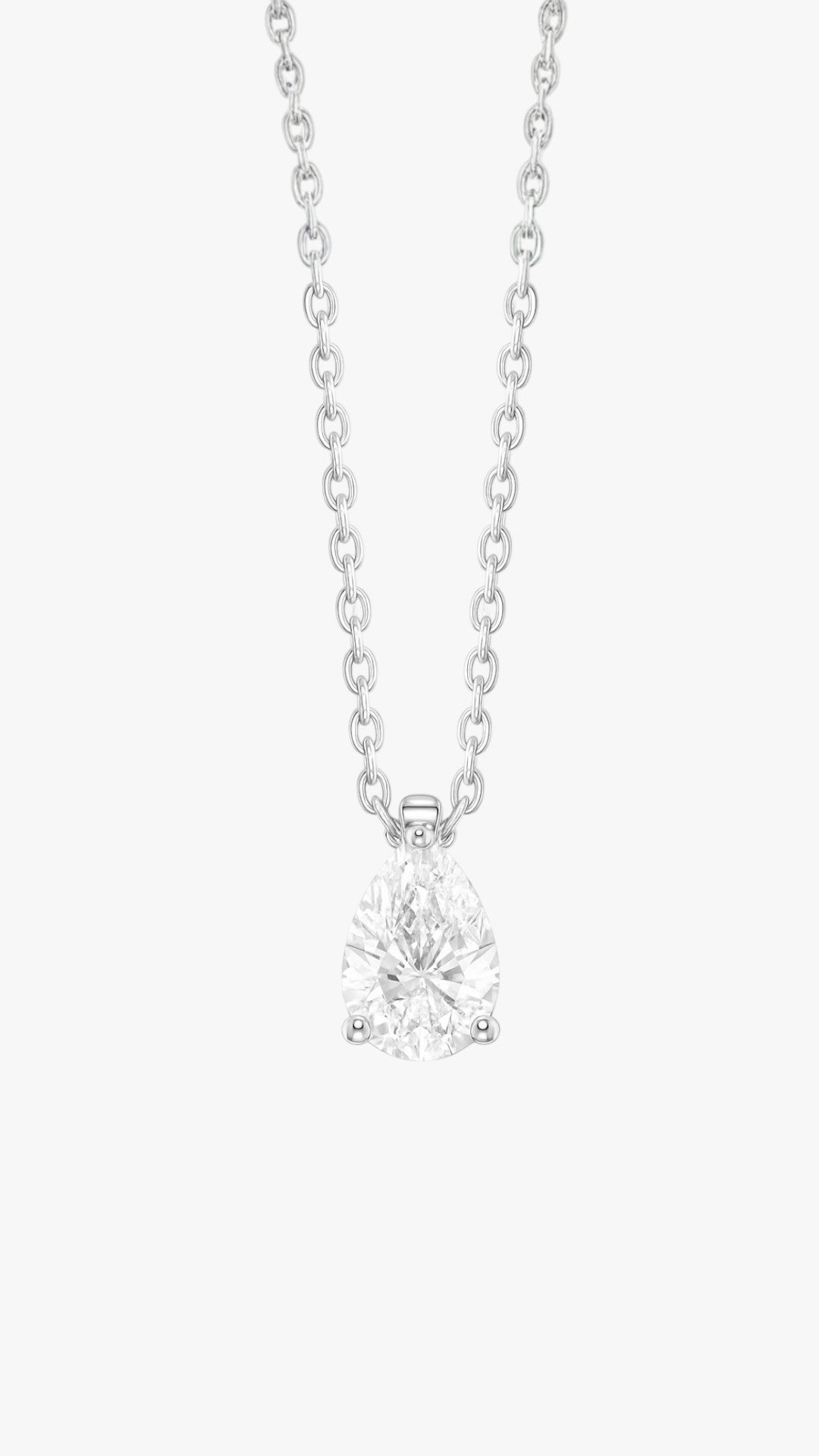 Moonlit Teardrop Necklace