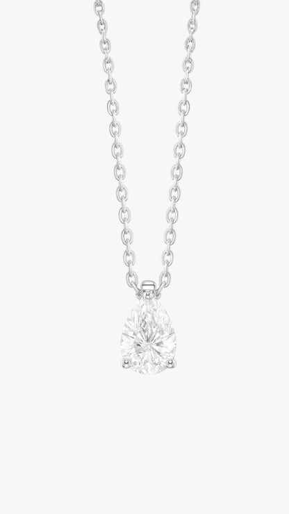 Moonlit Teardrop Necklace