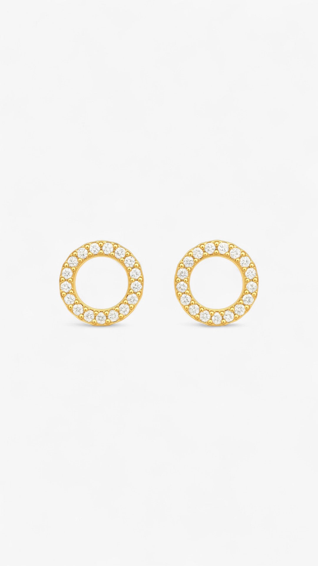 Eternity Hoops Earrings