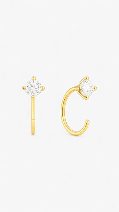 Orbital Star Earrings