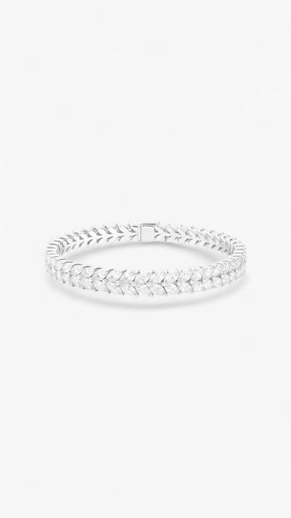 Frosted Petals Bracelet