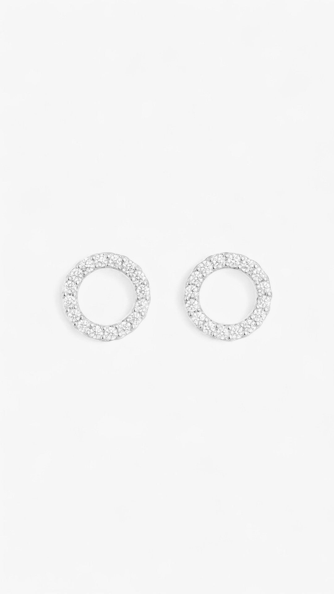 Eternity Hoops Earrings