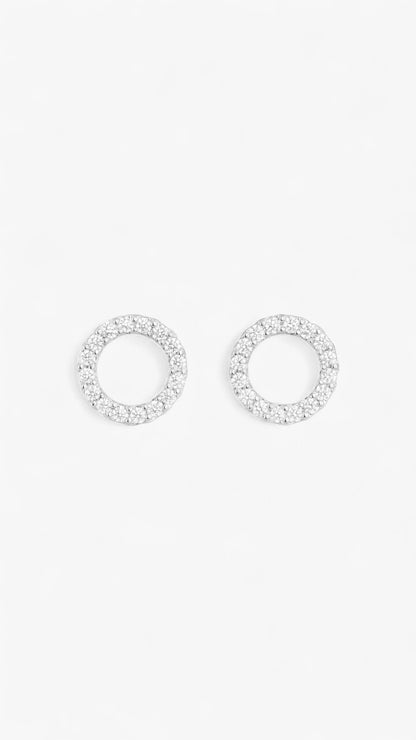 Eternity Hoops Earrings