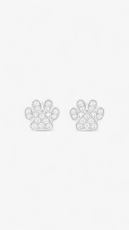 Precious Paw Prints Earrings