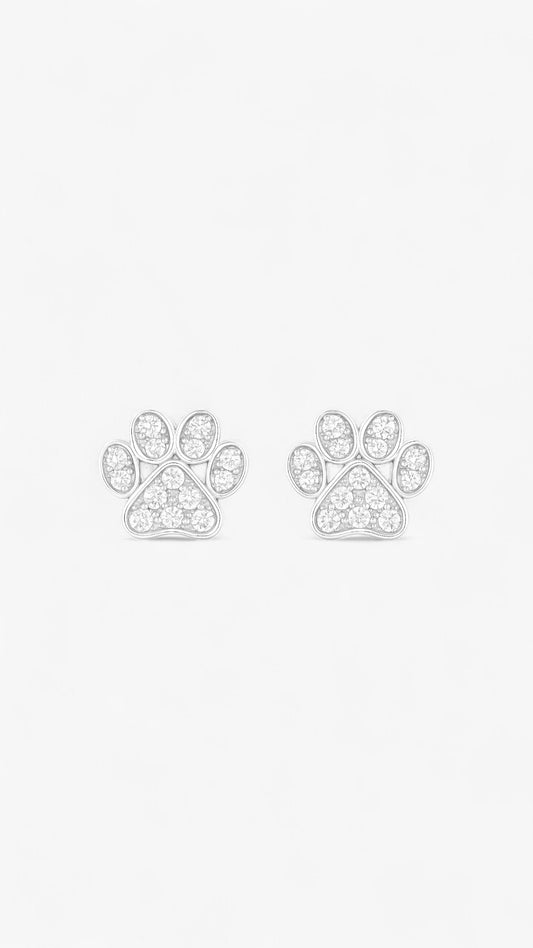 Precious Paw Prints Earrings