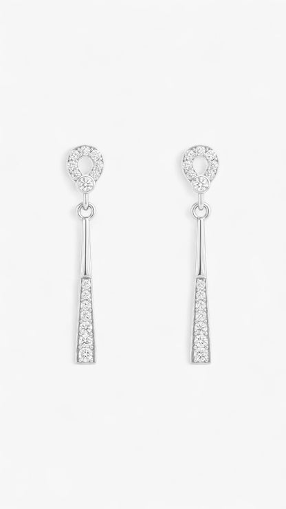 Delicate Dahlia Earrings