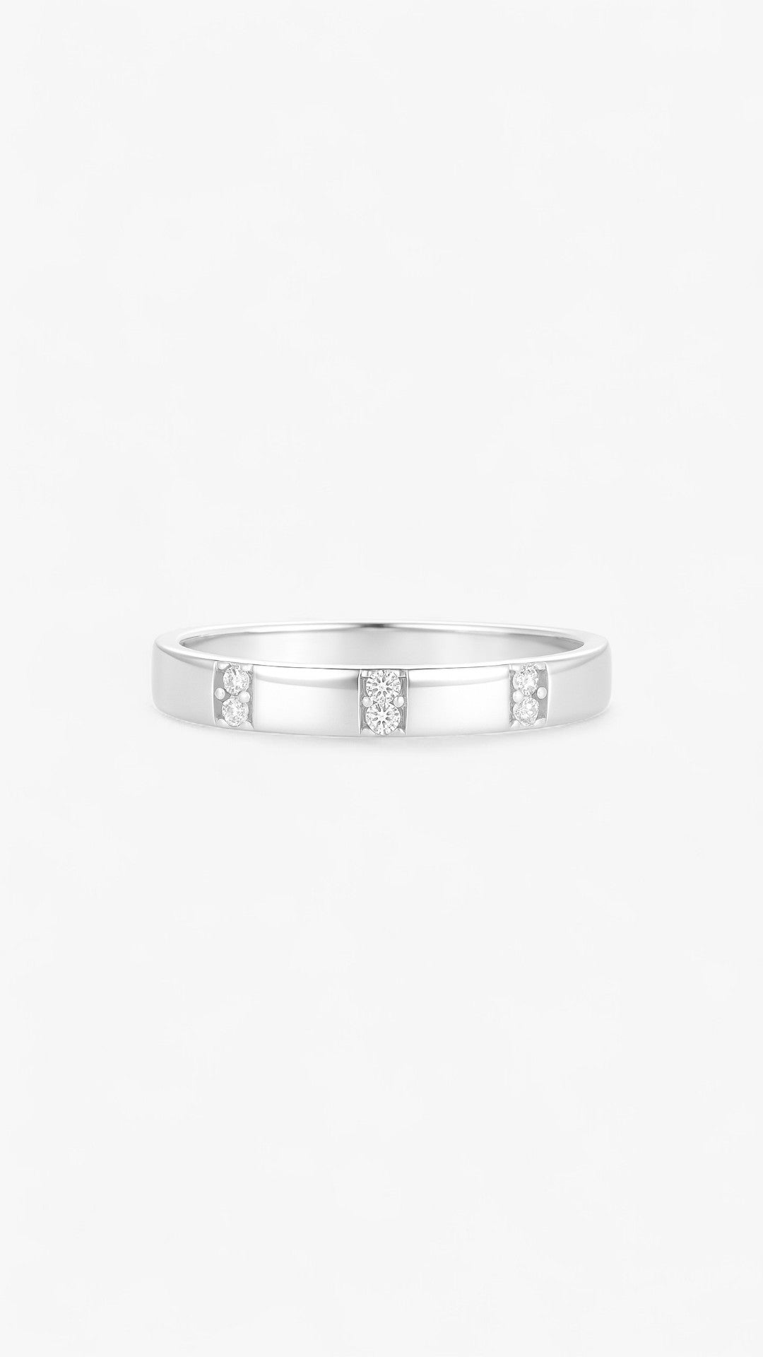 Flüsternde Diamantenring