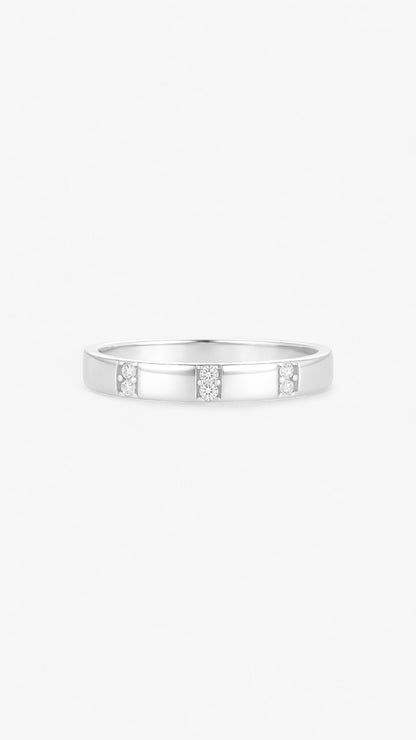 Flüsternde Diamantenring