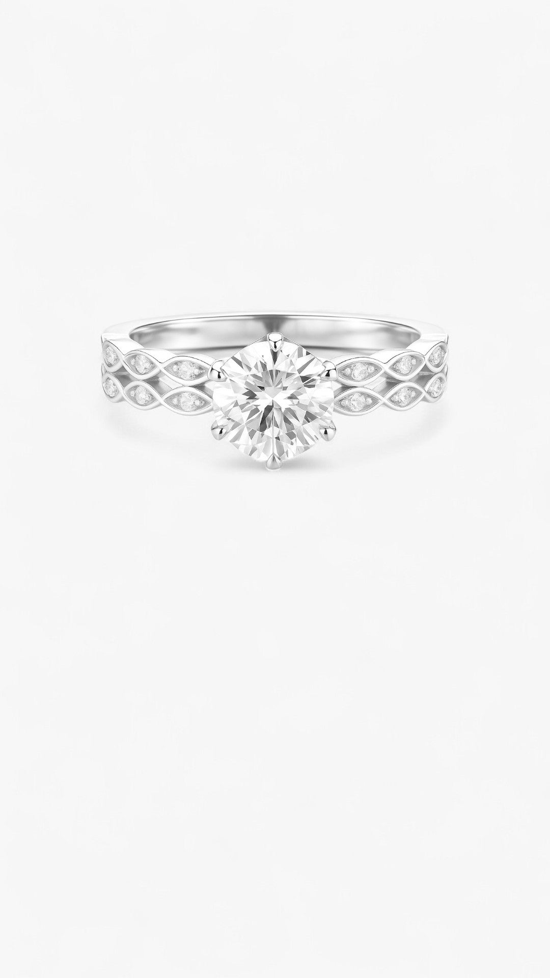Celestial Solitaire Ring