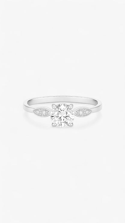 Prestigioso anillo brillante