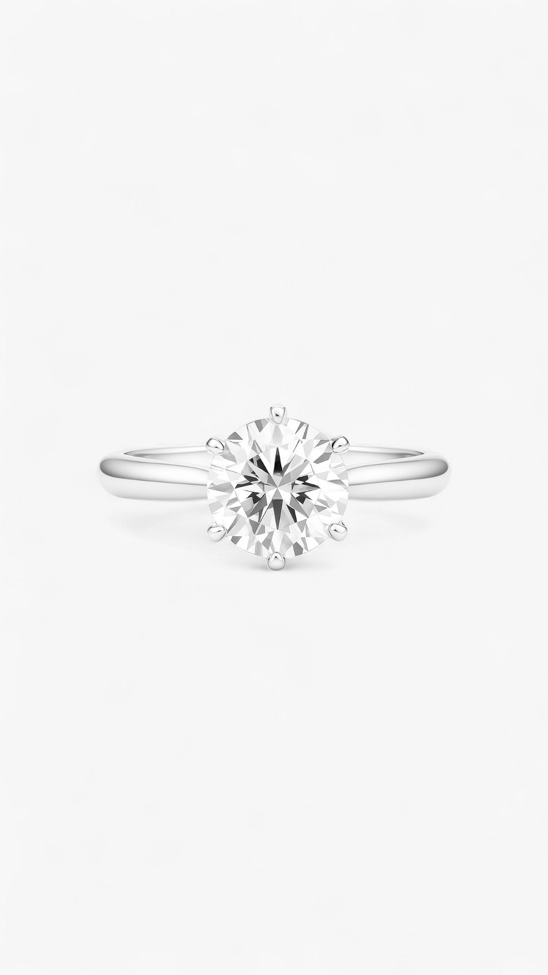 Polerad Strålande Ring