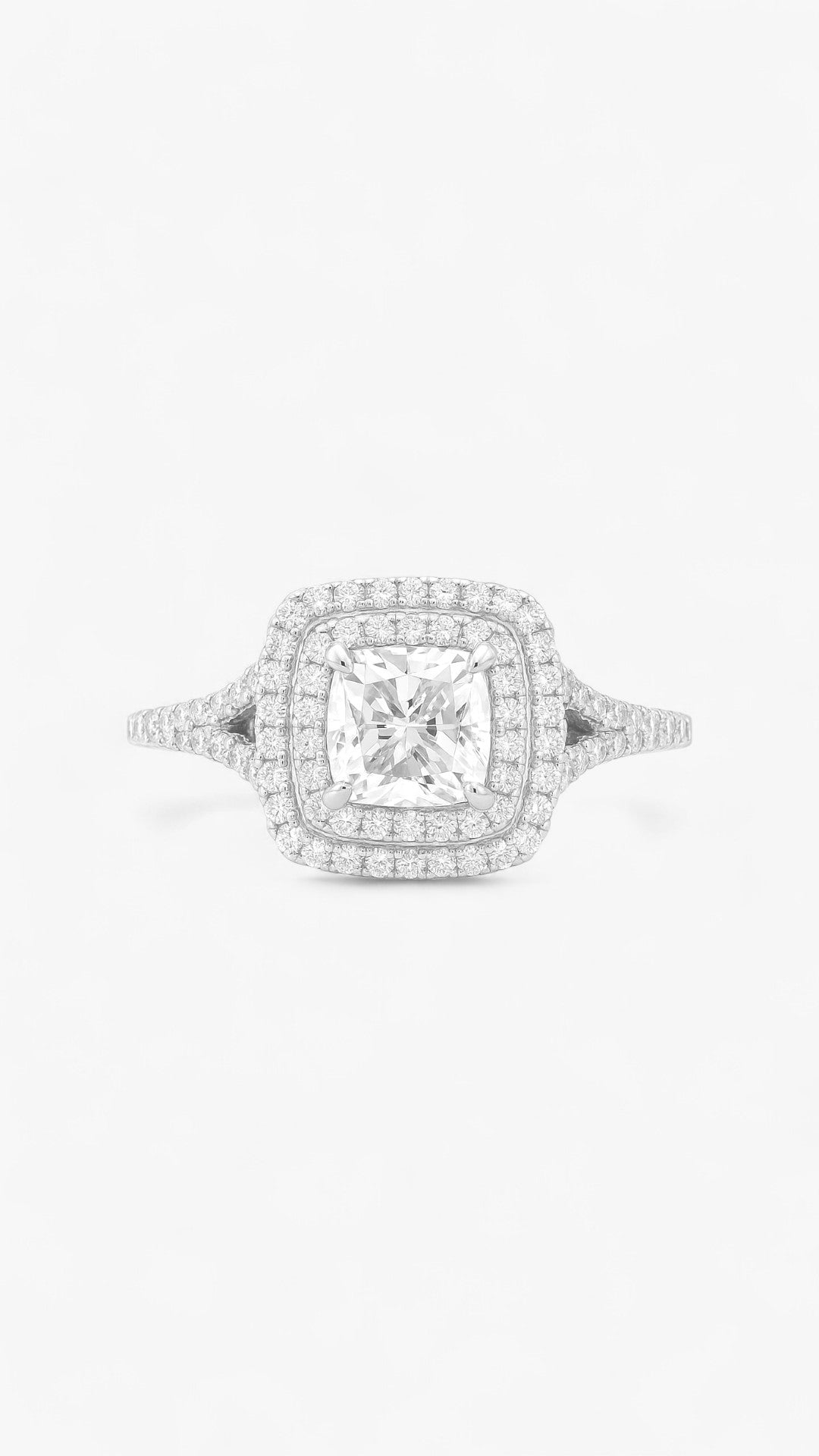 Glänzender Mondlicht-Ring