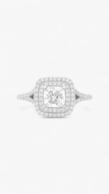 Glänzender Mondlicht-Ring