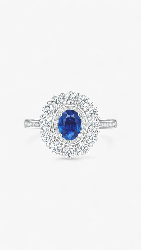 Royal Blue Radiance Ring