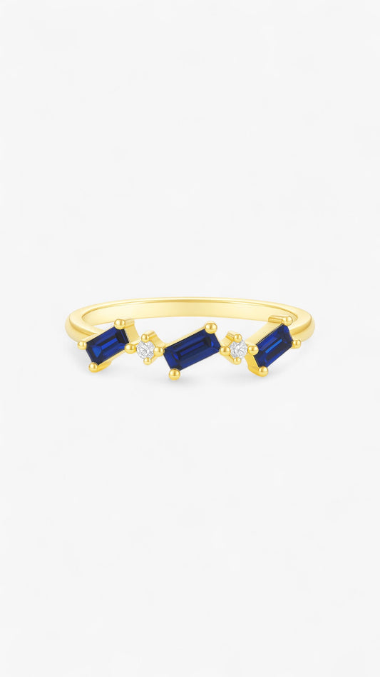 Gyllene Skymning Ring