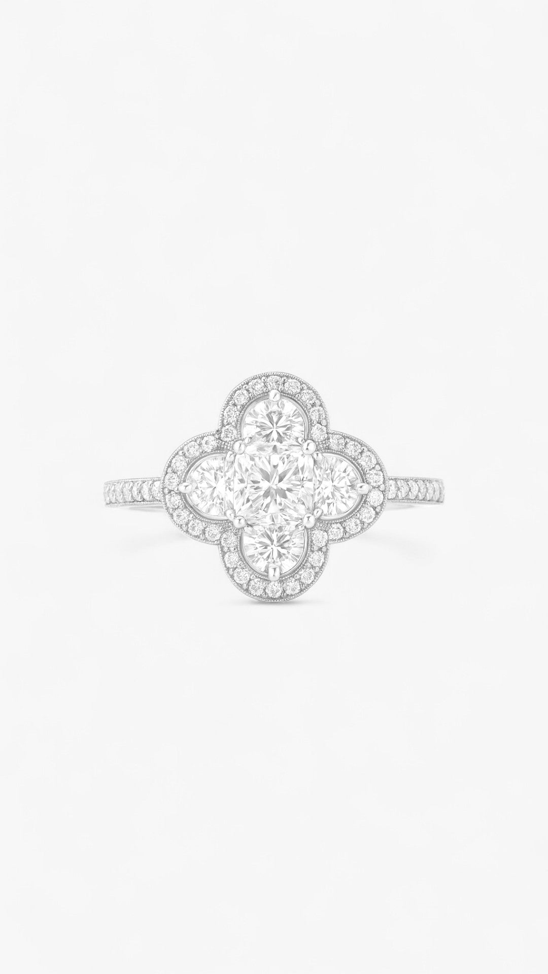 Clover Elegance Ring